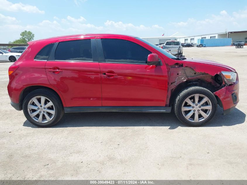 2014 Mitsubishi Outlander Sport Es VIN: 4A4AP3AU3EE003836 Lot: 39849423