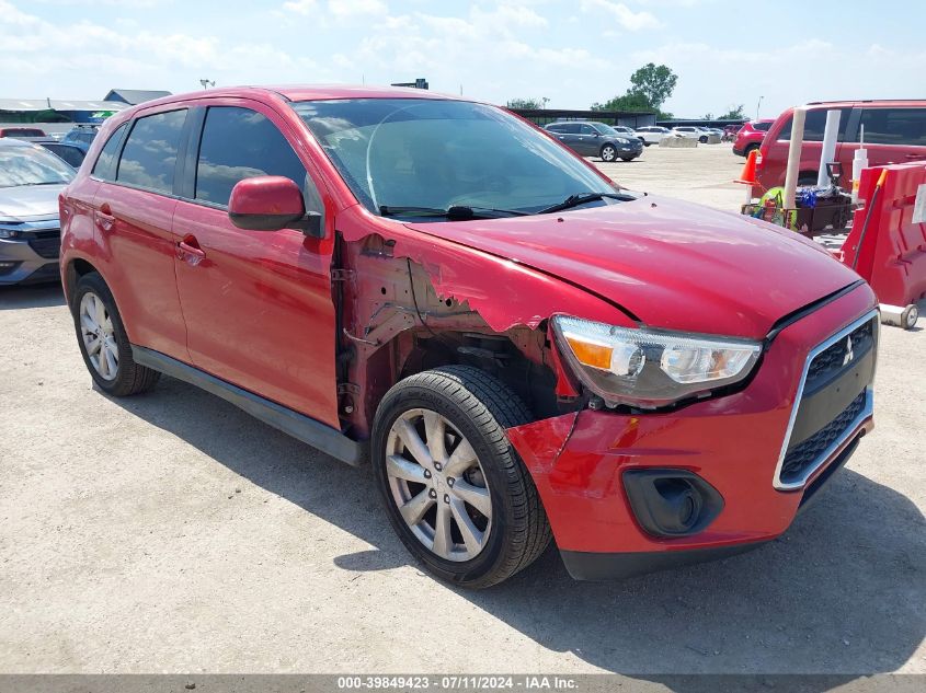 2014 Mitsubishi Outlander Sport Es VIN: 4A4AP3AU3EE003836 Lot: 39849423