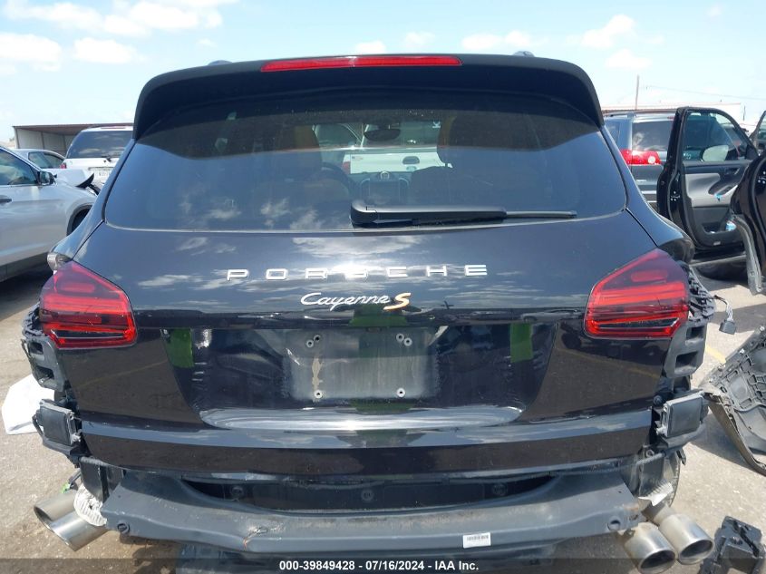 2018 Porsche Cayenne S VIN: WP1AB2A28JLA60553 Lot: 39849428