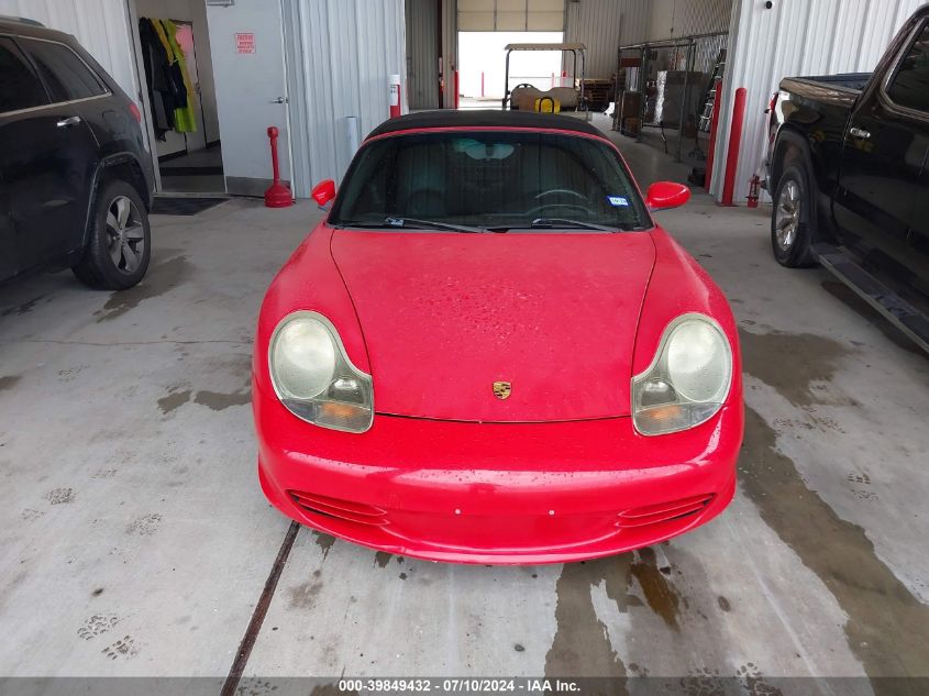 2003 Porsche Boxster VIN: WP0CA29813U621792 Lot: 39849432