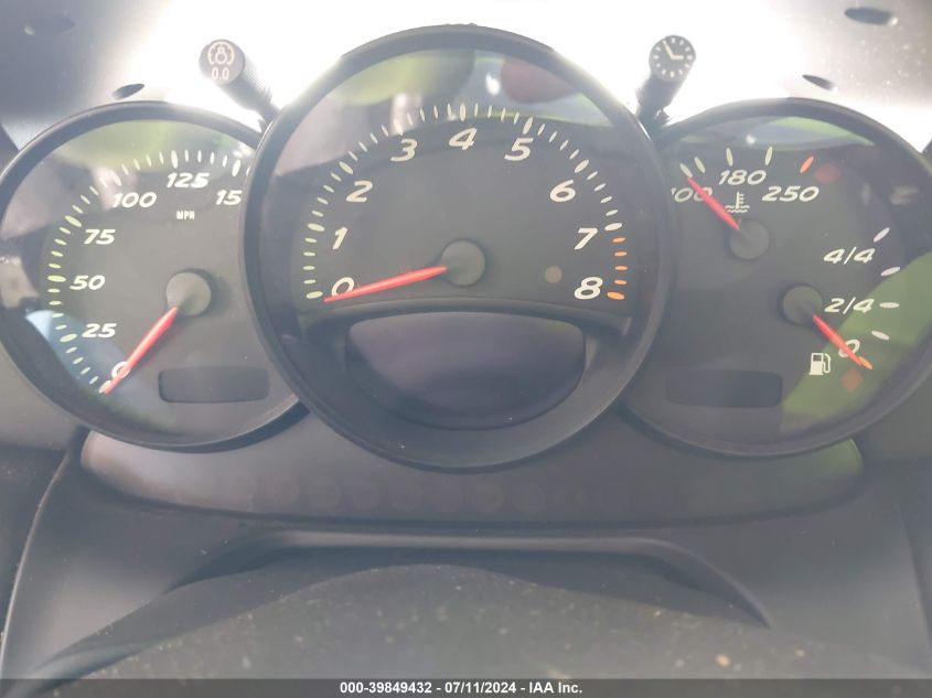 2003 Porsche Boxster VIN: WP0CA29813U621792 Lot: 39849432