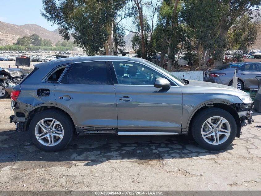 2018 Audi Q5 2.0T Premium/2.0T Tech Premium VIN: WA1BNAFY8J2136003 Lot: 39849449