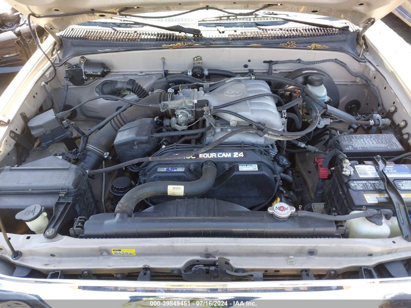 2002 Toyota Tacoma Prerunner V6 VIN: 5TEGN92N42Z130203 Lot: 39849451