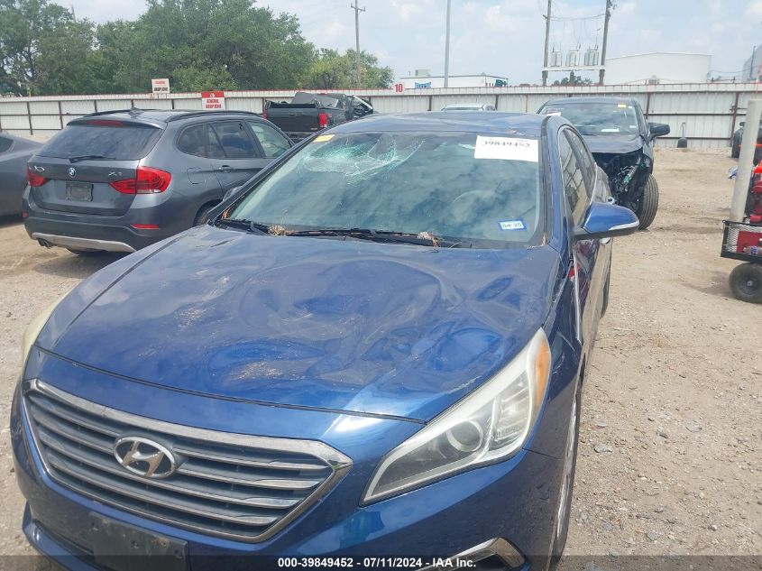 2015 HYUNDAI SONATA LIMITED - 5NPE34AF0FH208978