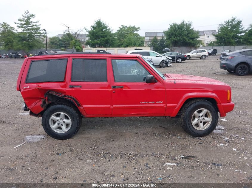 2000 Jeep Cherokee Classic VIN: 1J4FF58S1YL213460 Lot: 39849478