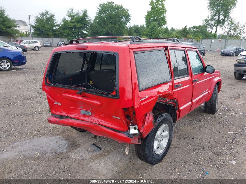 2000 Jeep Cherokee Classic VIN: 1J4FF58S1YL213460 Lot: 39849478