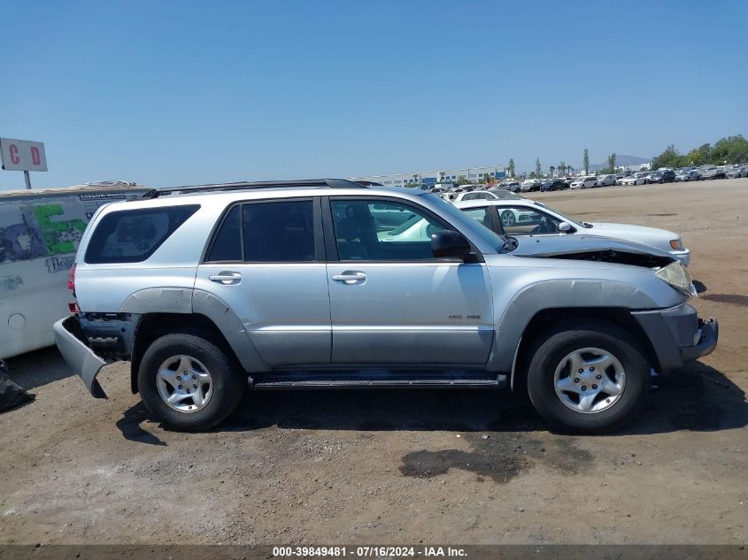 2003 Toyota 4Runner Sr5 V8 VIN: JTEBT14R430002462 Lot: 39849481