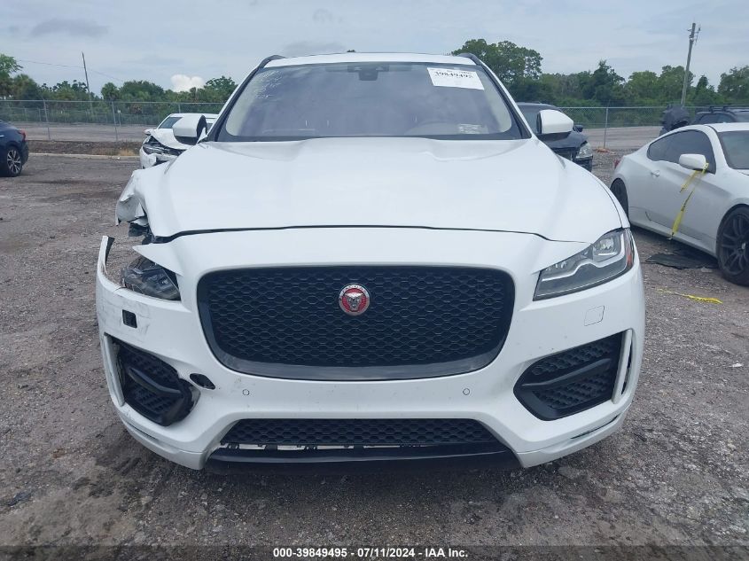 2018 Jaguar F-Pace 30T R-Sport VIN: SADCL2GXXJA203321 Lot: 39849495