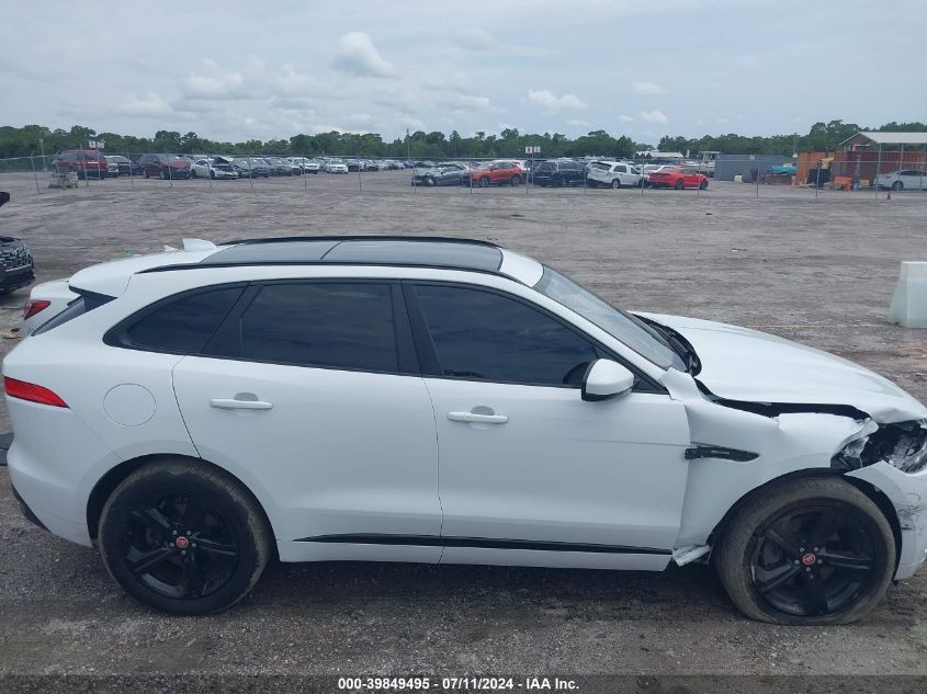 2018 Jaguar F-Pace 30T R-Sport VIN: SADCL2GXXJA203321 Lot: 39849495