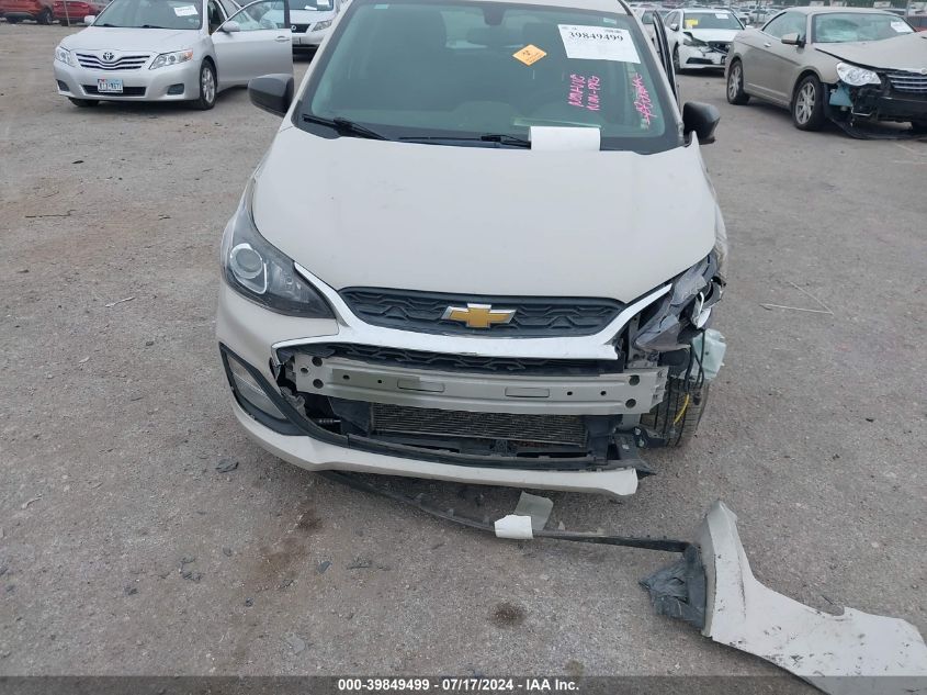 2019 Chevrolet Spark Ls Cvt VIN: KL8CB6SA0KC726726 Lot: 39849499