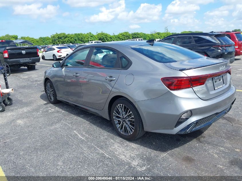 2023 Kia Forte Gt-Line VIN: 3KPF54AD9PE588812 Lot: 39849546