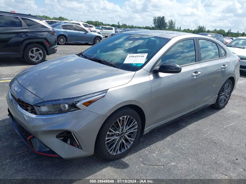 2023 Kia Forte Gt-Line VIN: 3KPF54AD9PE588812 Lot: 39849546