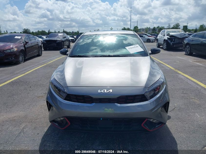 2023 Kia Forte Gt-Line VIN: 3KPF54AD9PE588812 Lot: 39849546