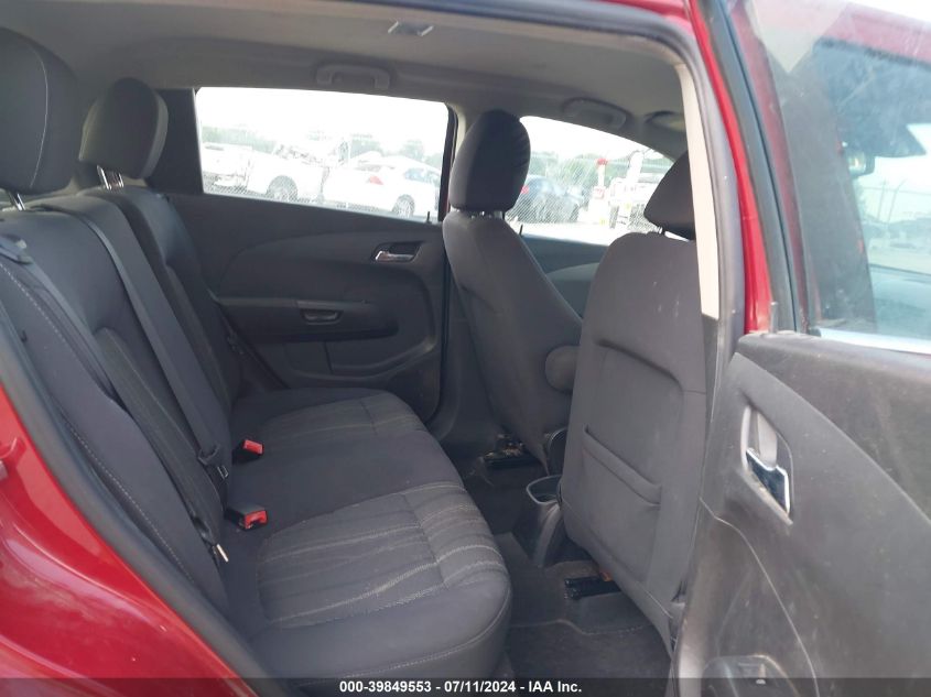 2012 Chevrolet Sonic 2Lt VIN: 1G1JC6SH9C4220986 Lot: 39849553