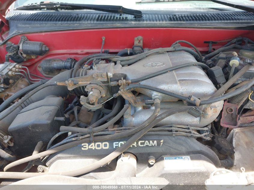 1997 Toyota Tacoma Base V6 VIN: 4TAWN72N5VZ304226 Lot: 39849568