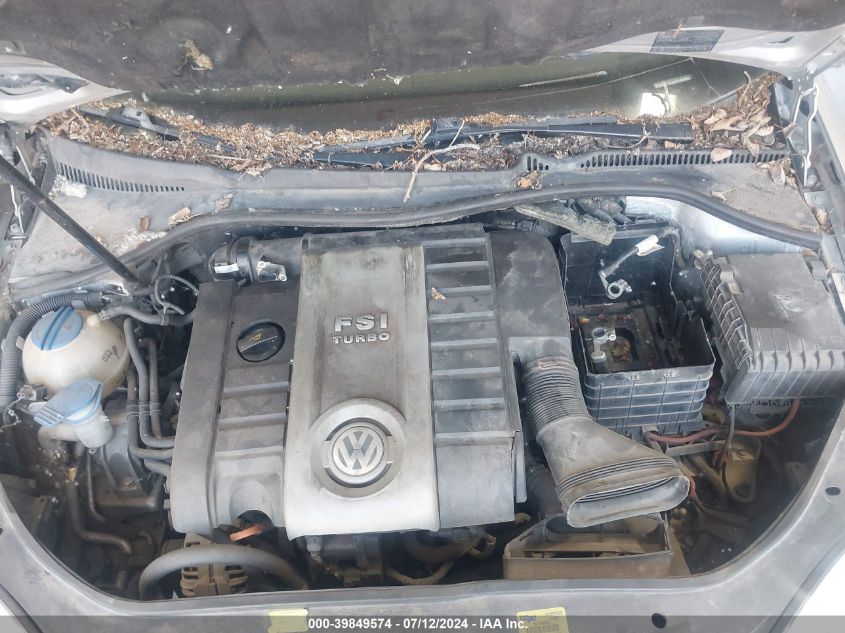2008 Volkswagen Jetta Wolfsburg Edition VIN: 3VWRJ71K88M190889 Lot: 39849574