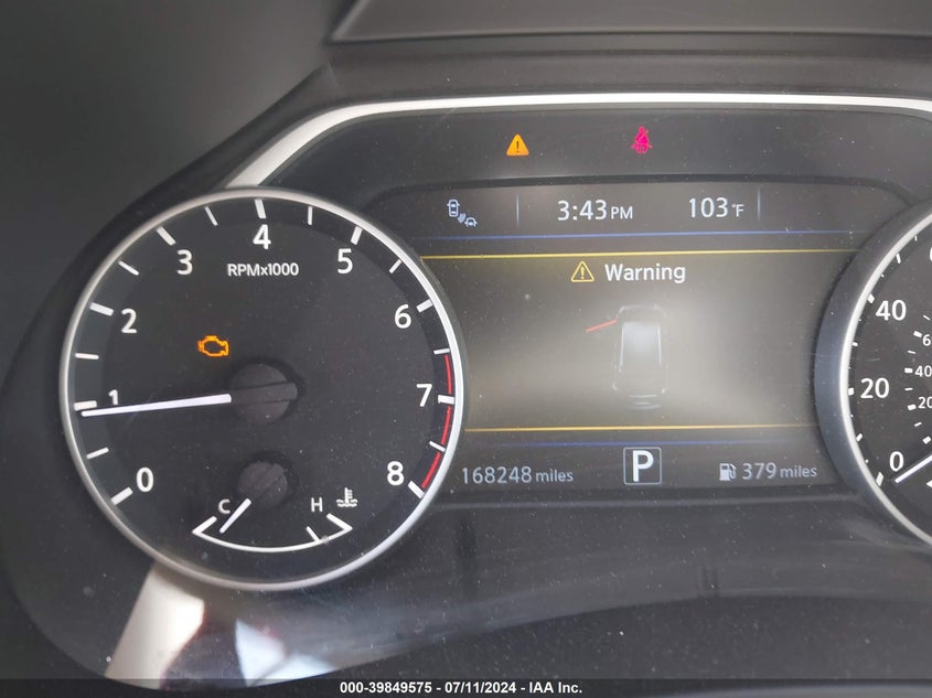 2015 Nissan Murano Platinum VIN: 5N1AZ2MG1FN264316 Lot: 39849575