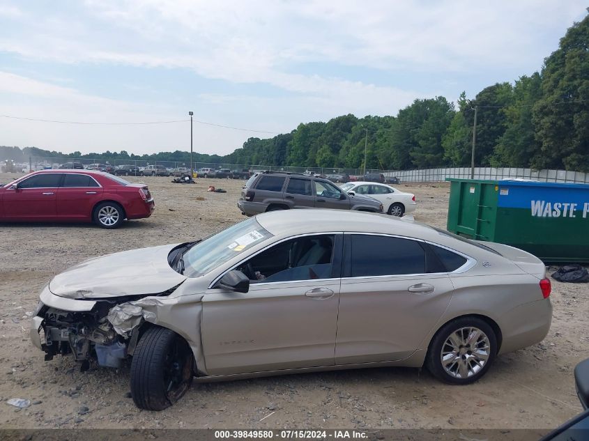 2014 Chevrolet Impala 1Fl VIN: 2G11X5SL1E9269831 Lot: 39849580