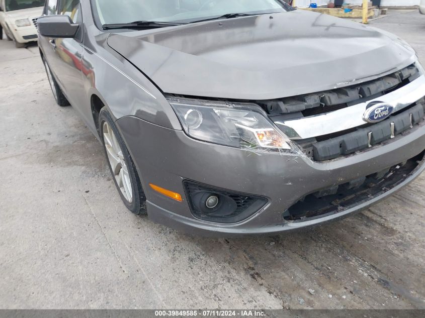 2012 Ford Fusion Sel VIN: 3FAHP0JA4CR216935 Lot: 39849585