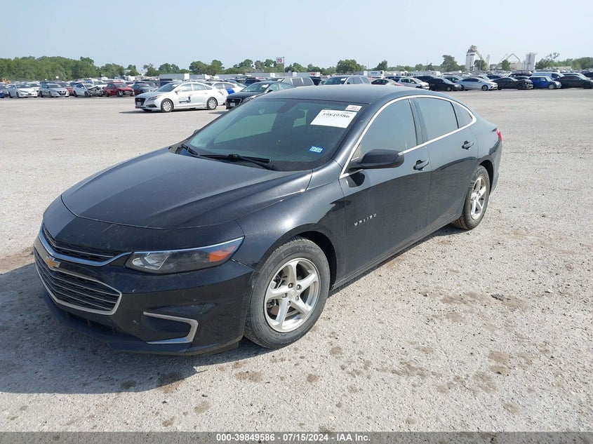 VIN 1G1ZC5STXJF207151 2018 CHEVROLET MALIBU 1FL