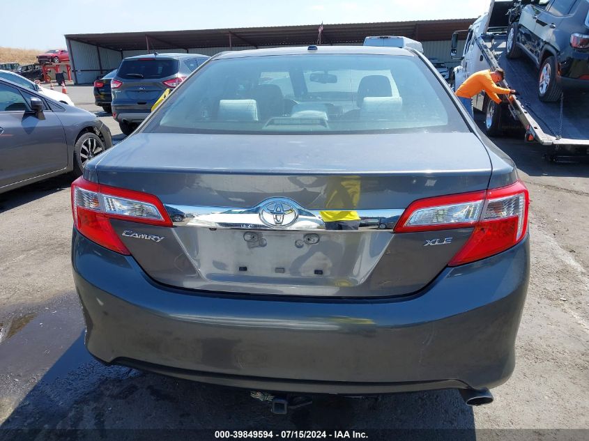 2014 Toyota Camry Xle VIN: 4T4BF1FK6ER360221 Lot: 39849594