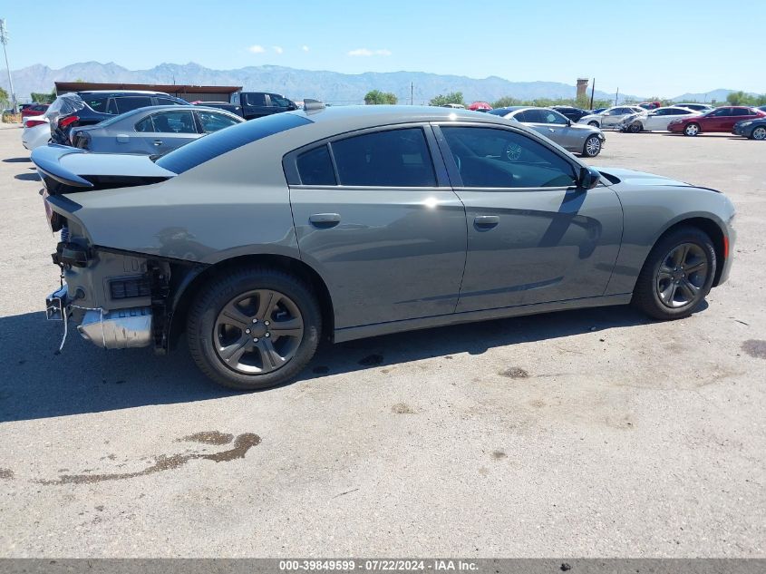 2023 Dodge Charger Sxt VIN: 2C3CDXBG0PH674180 Lot: 39849599