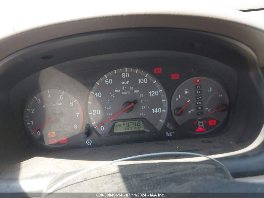 2001 Honda Accord 2.3 Ex VIN: 1HGCG32771A021588 Lot: 39849614