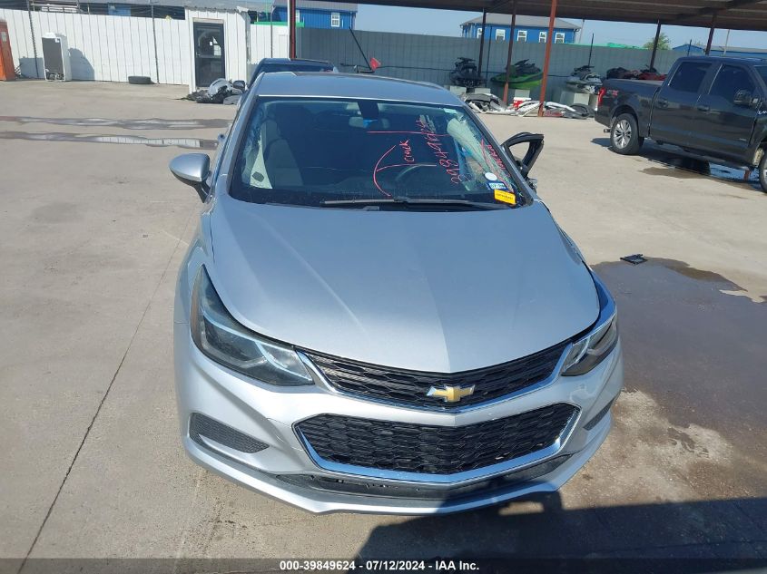 2017 Chevrolet Cruze Lt Auto VIN: 3G1BE6SM9HS607783 Lot: 39849624