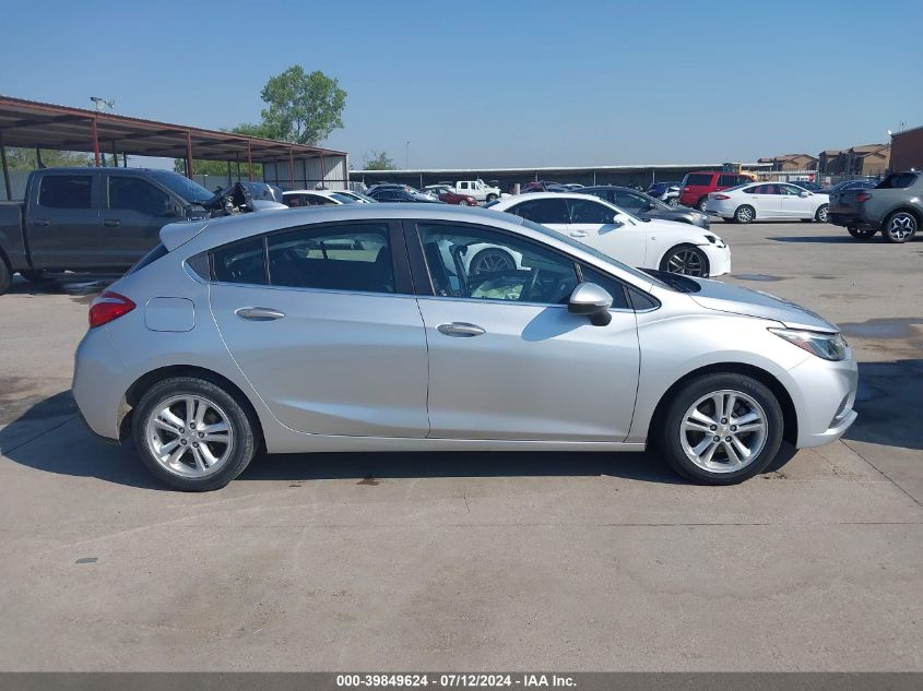 2017 Chevrolet Cruze Lt Auto VIN: 3G1BE6SM9HS607783 Lot: 39849624