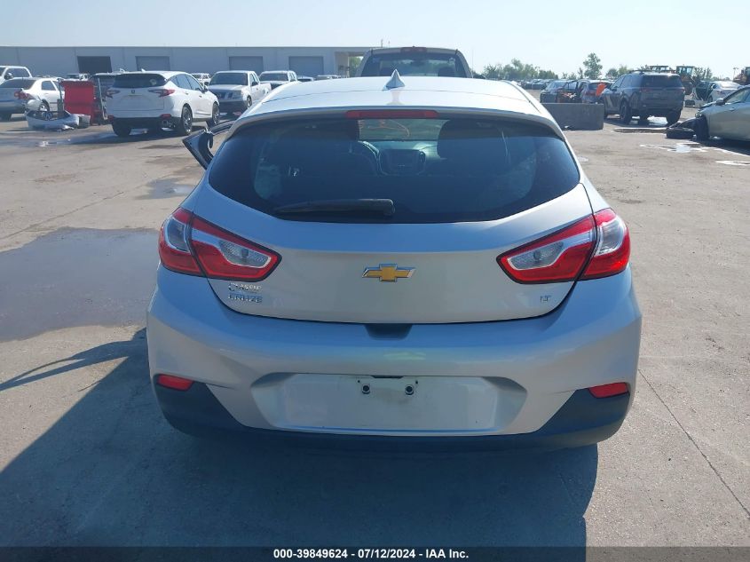 2017 Chevrolet Cruze Lt Auto VIN: 3G1BE6SM9HS607783 Lot: 39849624