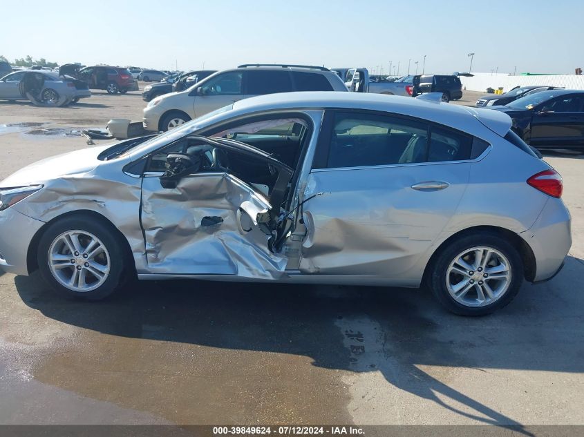 2017 Chevrolet Cruze Lt Auto VIN: 3G1BE6SM9HS607783 Lot: 39849624