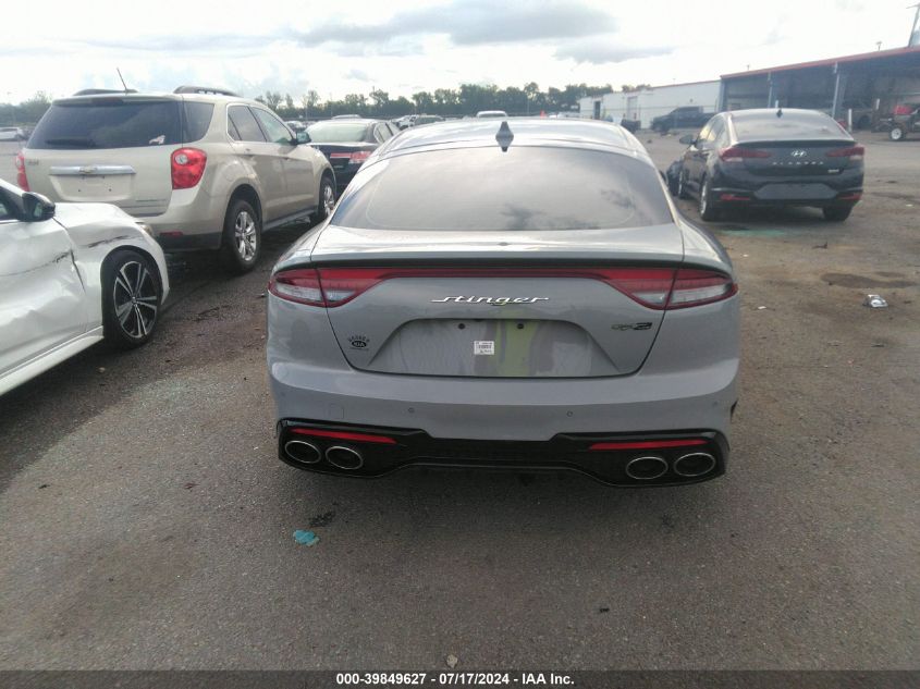 2022 Kia Stinger Gt-Line VIN: KNAE35LD7N6107668 Lot: 39849627