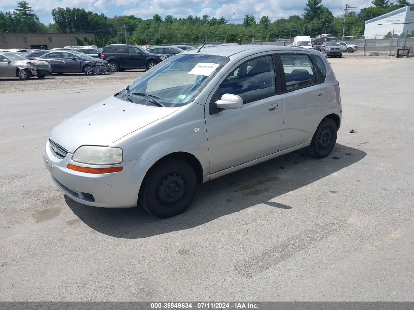 KL1TD66618B207049 | 2008 CHEVROLET AVEO 5