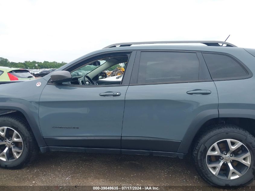 2014 Jeep Cherokee Trailhawk VIN: 1C4PJMBS7EW188215 Lot: 39849635