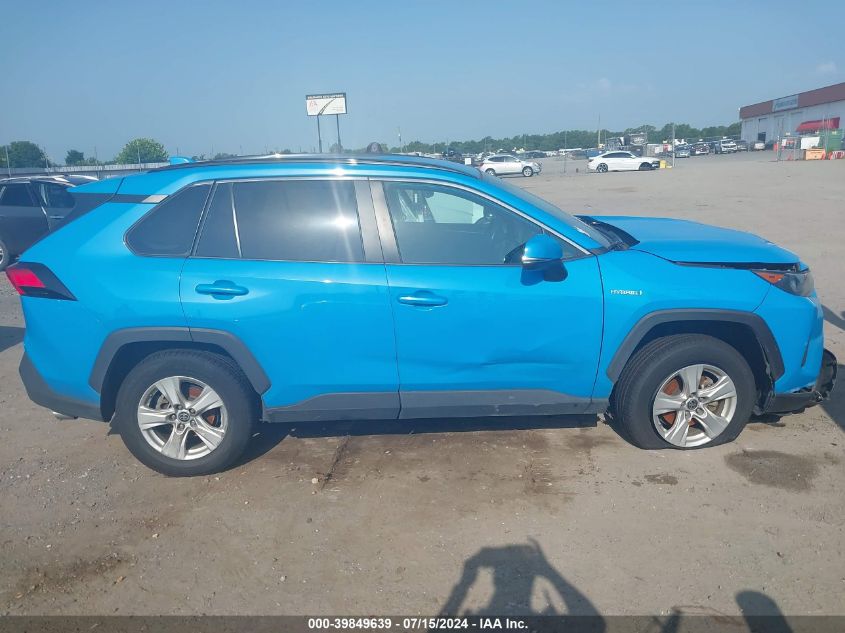 2021 Toyota Rav4 Hybrid Le VIN: 4T3MWRFV0MU020659 Lot: 39849639