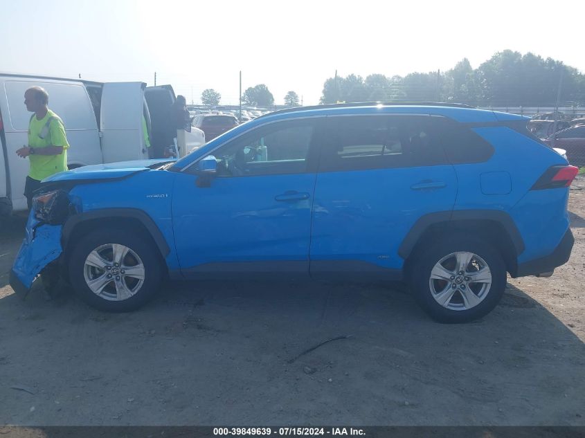 2021 Toyota Rav4 Hybrid Le VIN: 4T3MWRFV0MU020659 Lot: 39849639