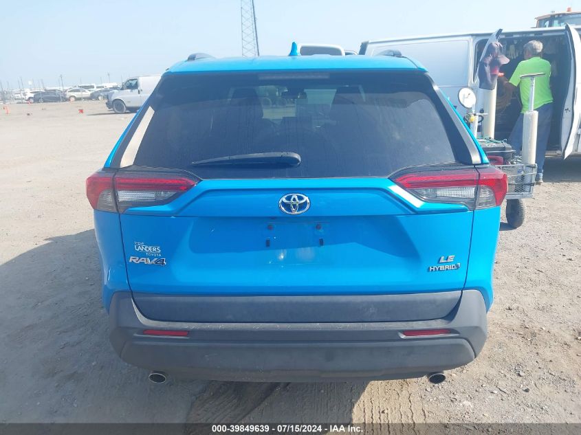 2021 Toyota Rav4 Hybrid Le VIN: 4T3MWRFV0MU020659 Lot: 39849639