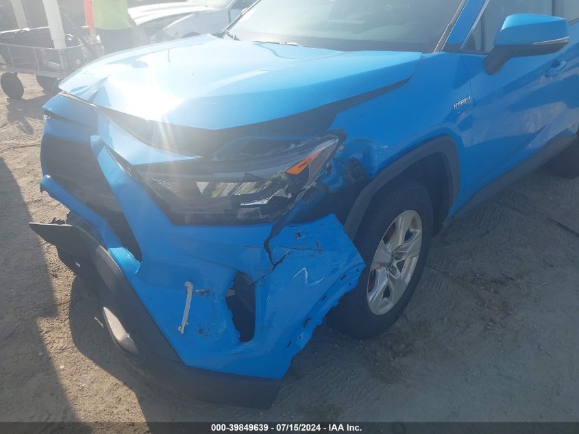 2021 Toyota Rav4 Hybrid Le VIN: 4T3MWRFV0MU020659 Lot: 39849639