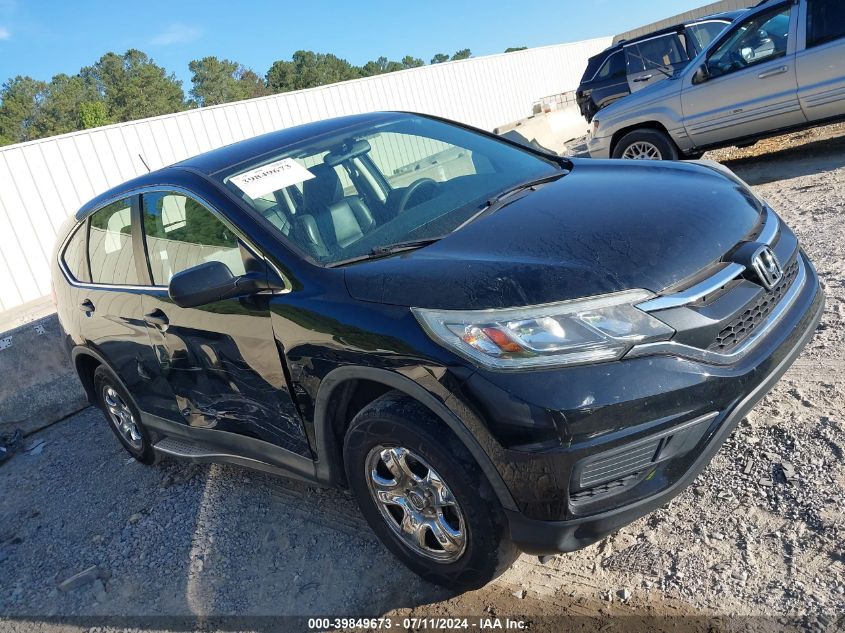 2016 Honda Cr-V Lx VIN: 2HKRM3H34GH532425 Lot: 39849673