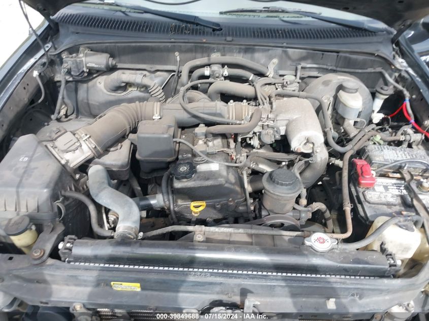 2002 Toyota Tacoma VIN: 5TEWM72N92Z027958 Lot: 39849688