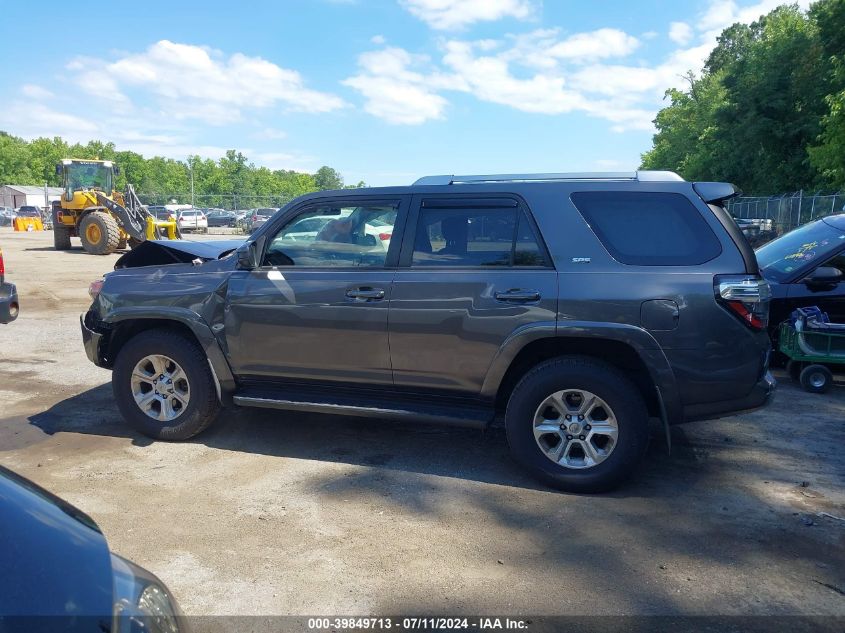 2018 Toyota 4Runner Sr5 VIN: JTEBU5JR2J5523382 Lot: 39849713