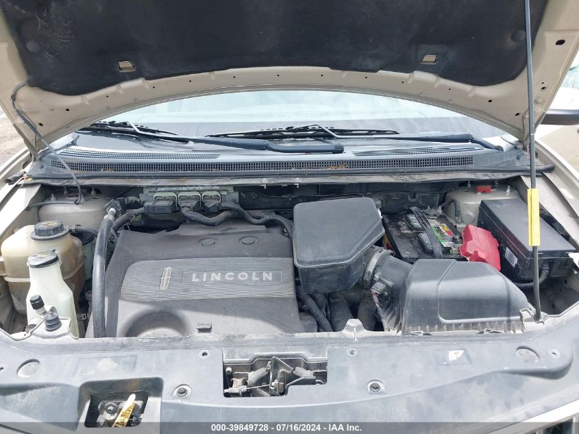 2011 Lincoln Mkx VIN: 2LMDJ6JK1BBJ23681 Lot: 39849728