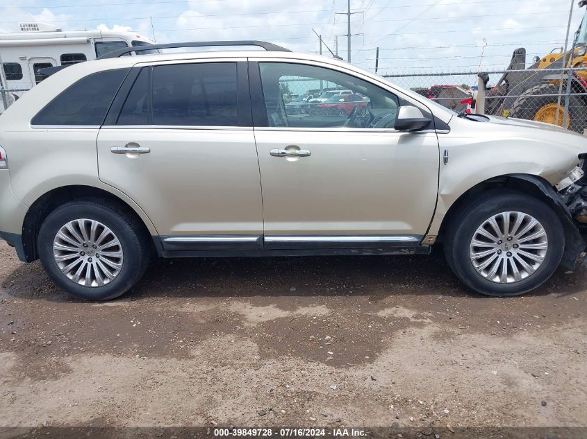 2011 Lincoln Mkx VIN: 2LMDJ6JK1BBJ23681 Lot: 39849728