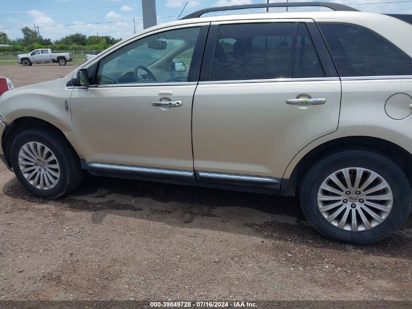 2011 Lincoln Mkx VIN: 2LMDJ6JK1BBJ23681 Lot: 39849728