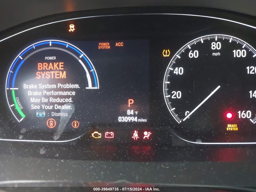 2021 HONDA INSIGHT TOURING - 19XZE4F93ME005955