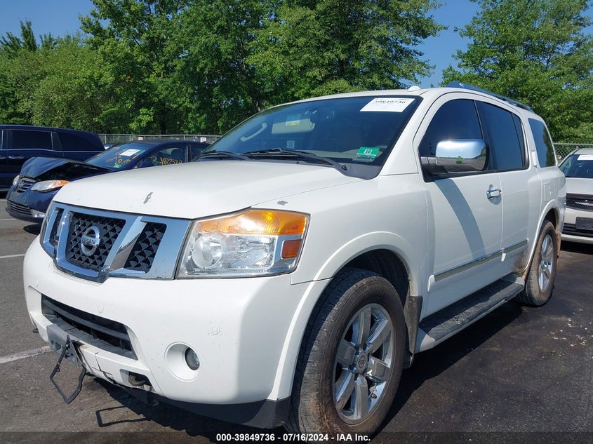 2011 Nissan Armada Platinum VIN: 5N1AA0NE2BN604401 Lot: 39849736