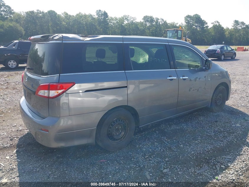 2015 Nissan Quest S VIN: JN8AE2KP7F9120317 Lot: 39849745
