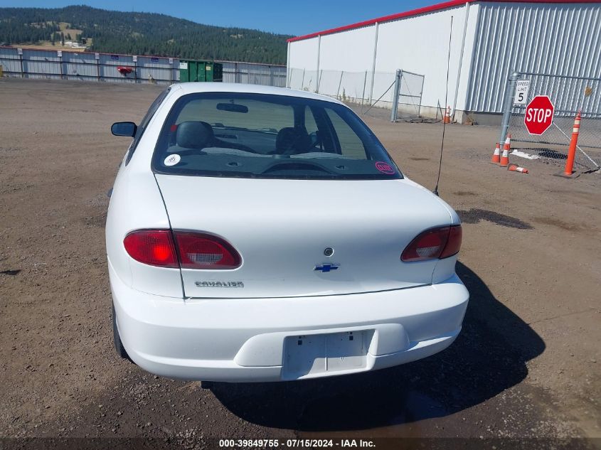 2002 Chevrolet Cavalier VIN: 1G1JC524727192741 Lot: 39849755