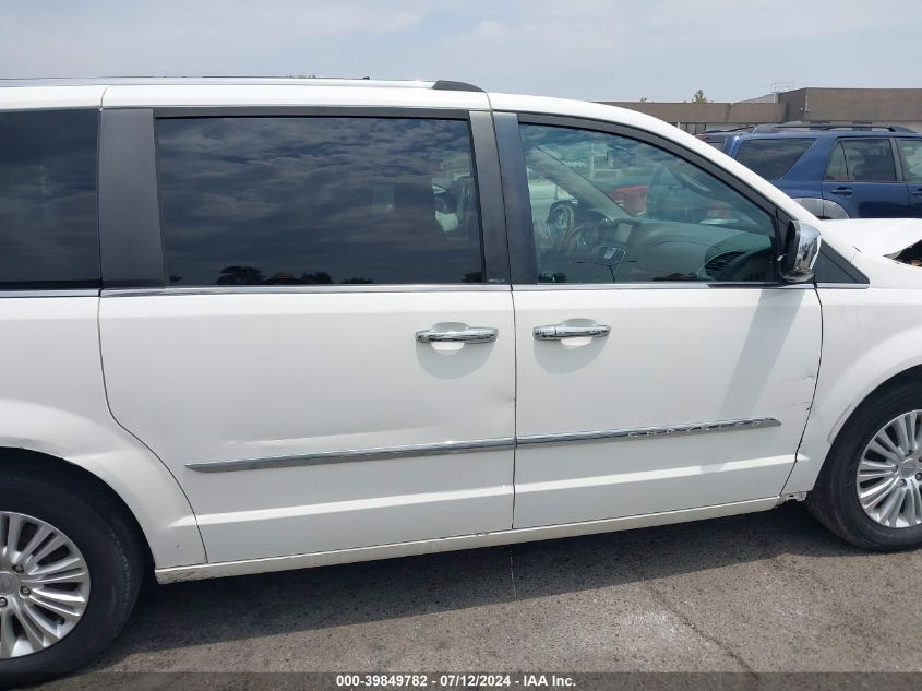 2012 Chrysler Town & Country Limited VIN: 2C4RC1GGXCR375766 Lot: 39849782