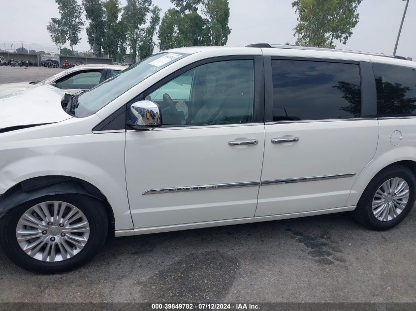 2012 Chrysler Town & Country Limited VIN: 2C4RC1GGXCR375766 Lot: 39849782